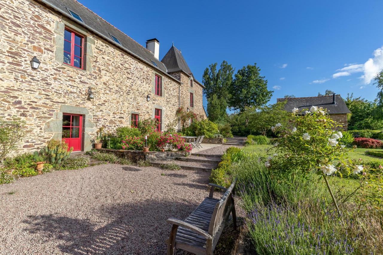 Manoir Le Courtillon Le Pont Rean Exterior foto